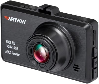 Видеорегистратор Artway AV-400 Max Power черный 2Mpix 1080x1920 1080i 170гр.