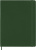 Блокнот Moleskine CLASSIC QP091K15 XLarge 190х250мм 192стр. клетка твердая обложка зеленый