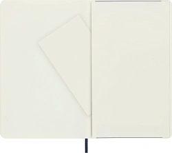 Блокнот Moleskine CLASSIC SOFT QP618B20 Large 130х210мм 192стр. нелинованный мягкая обложка синий сапфир