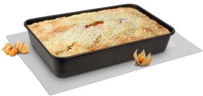 Форма для выпечки Rondell Loft Professional RDF-1510 прямоуг. 39.5x27.5x7.8см сталь темно-серый