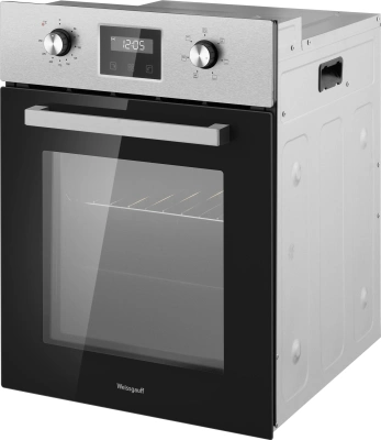 Духовой шкаф Электрический Weissgauff EOY 456 PDX нержавеющая сталь