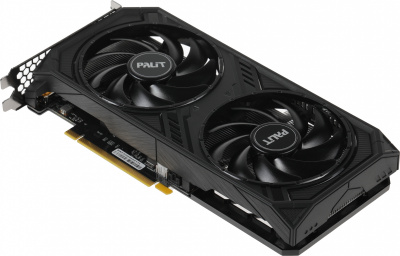 Видеокарта Palit PCI-E 4.0 RTX4060 DUAL OC NVIDIA GeForce RTX 4060 8Gb 128bit GDDR6 1830/17000 HDMIx1 DPx3 HDCP Ret