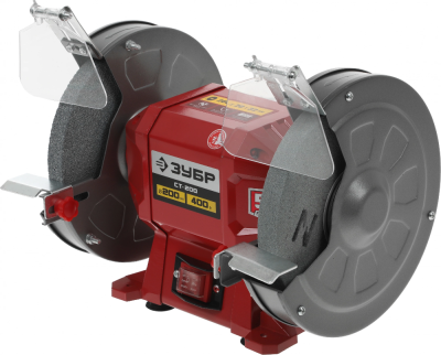 Электроточило Зубр СТ-200 400Вт 2950об/мин d=200мм t=20мм