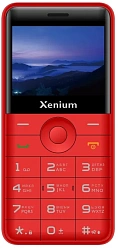 Мобильный телефон Xenium X700 красный моноблок 2Sim 2.31" 240x320 Nucleus 0.3Mpix GSM900/1800 MP3 FM microSD max32Gb