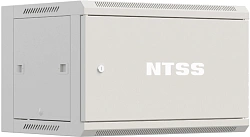 Шкаф коммутационный NTSS Премиум (NTSS-W9U6060FD) настенный 9U 570x600мм пер.дв.металл 60кг серый 500мм 22кг 220град. 500мм IP20 сталь