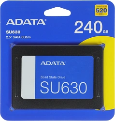 Накопитель SSD A-Data SATA-III 240GB ASU630SS-240GQ-R Ultimate SU630 2.5"