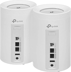 Бесшовный Mesh роутер TP-Link Deco BE65 Pro (DECO BE65 PRO(2-PACK)) BE9300 100/1000/2500/5000BASE-T белый (упак.:2шт)