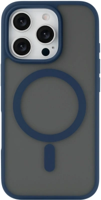 Чехол (клип-кейс) uBear для Apple iPhone 16 Pro Cloud with MagSafe синий (CS432DB63PMT-I24M)