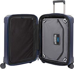Чемодан Piquadro PQ LIGHT (BV5398PQL/BLUO) 40x55x23см 42л. 2.01кг. поликарбонат синий матов.