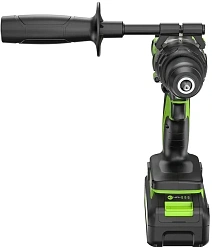 Дрель-шуруповерт Greenworks GD24DD140 аккум. патрон:быстрозажимной (3707607CUD)