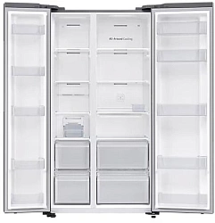 Холодильник Samsung RS62DG5003S9EO 2-хкамерн. серебристый инвертер
