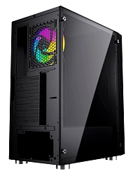 Корпус GMNG GG-CC110 черный без БП ATX 5x120mm 3x140mm 2xUSB2.0 1xUSB3.0 audio bott PSU