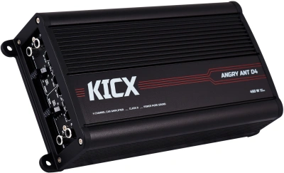 Усилитель автомобильный Kicx Angry Ant D4 четырехканальный