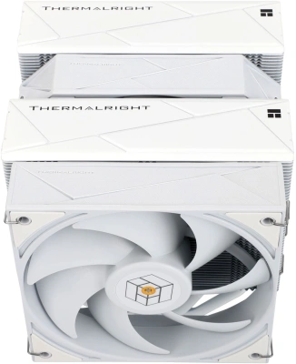 Устройство охлаждения(кулер) Thermalright Royal Pretor 130 Soc-AM5/AM4/1200/1700/1851 белый 4-pin 29.4dB Al+Cu Ret (RP130-WH)