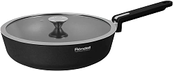 Сотейник Rondell Modern RDA-1724 3.9л. d=28см (с крышкой) черный
