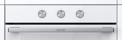 Духовой шкаф Электрический Gorenje BO6725E02WG белый/нержавеющая сталь