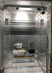 Шкаф коммутационный ЦМО (ШТВ-НН-12.6.5-4ААА-Т1) настенный 12U 620x530мм пер.дв.металл несъемн.бок.пан. 150кг серый 420мм 58кг 120град. 600мм IP54 IK10 металл уличный всепогодный антиванадальный с вентилятором с нагревателем укомплектованный