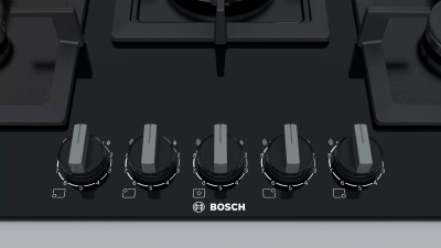Газовая варочная поверхность Bosch PPQ7A6B20 черный