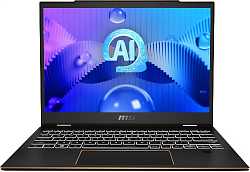 Ноутбук MSI Summit E13 AI Evo A1MTG-001US Core Ultra 7 155H 16Gb SSD1Tb Intel Arc 13.3" IPS Touch FHD+ (1920x1200) Windows 11 Home Multi Language black WiFi BT Cam (9S7-13P411-001)