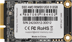 Накопитель SSD AMD SATA 512GB R5MS512G5 Radeon R5 mSATA
