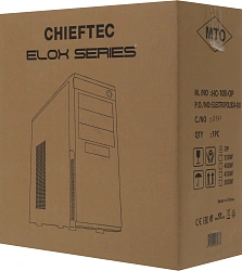 Корпус Chieftec Elox черный без БП ATX 2x80mm 2x120mm 2xUSB2.0 2xUSB3.0 audio