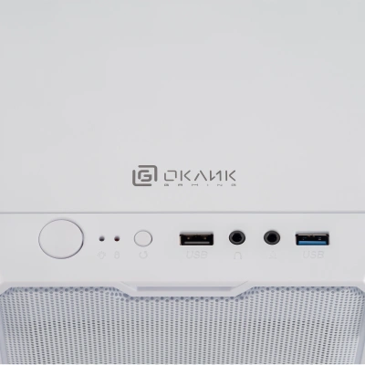 Корпус Оклик OCC-MN302F белый без БП mATX 1xUSB2.0 1xUSB3.0 audio