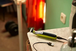 Триммер Philips QP2734/23 черный/салатовый