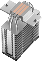 Устройство охлаждения(кулер) Deepcool AG300 G2 Soc-AM5/AM4/1200/1700/1851 серебристый/черный 4-pin 18-31dB Al+Cu 150W 350gr Ret (R-AG300-BKAMMG2)
