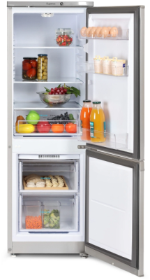 Холодильник Бирюса Б-M418 2-хкамерн. серебристый