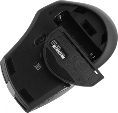 Мышь A4Tech Fstyler FG35 серый/черный оптическая 2000dpi беспров. USB 6but (FG35 GREY)