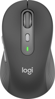 Мышь Logitech M750 графитовый оптическая 4000dpi беспров. BT/Radio USB 5but (910-006269)