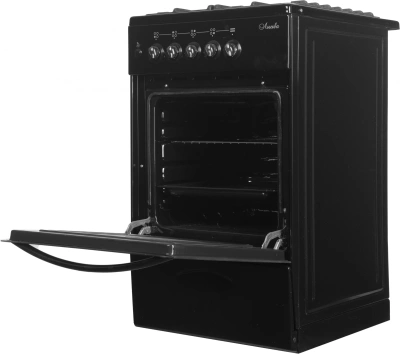 Плита Газовая Лысьва ГП 400 МС-2у черный (без крышки) реш.чугун