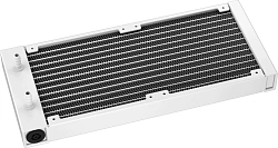 Система водяного охлаждения Deepcool LT240 ARGB Soc-AM5/AM4/1200/1700/1851 белый 4-pin 38.71dB Al 280W 1504gr Ret (R-LT240-WHAMNC-G-1)