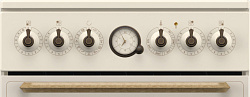 Плита Электрическая Gorenje GECS5B70CLI бежевый стеклокерамика (без крышки)