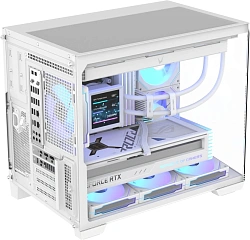Корпус Formula Crystal Z4M белый без БП mATX 2x120mm 1xUSB2.0 1xUSB3.0 audio bott PSU