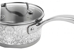 Ковш Rondell Ajour RDS-1052 1.5л. d=16см (с крышкой) стальной