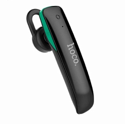 Наушники с микрофоном Hoco E1 черный внутриканальные BT крепление за ухом