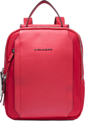 Рюкзак женский Piquadro Lyra CA5566W92T/R красный ткань/натур.кожа