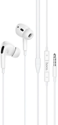 Гарнитура внутриканальные Hoco M1 Pro 1.2м белый проводные в ушной раковине