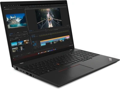 Ноутбук Lenovo ThinkPad T16 G2 Core i7 1355U 16Gb SSD1Tb Intel UHD Graphics 16" IPS WUXGA (1920x1200) без ОС black WiFi BT Cam (21HJS7R000)