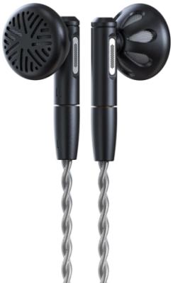 Наушники вкладыши Fiio FF5 1.2м черный проводные в ушной раковине