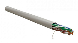 Кабель информационный WRline WR-UTP-4P-C5E-LSZH-GY кат.5E UTP 4 пары 24AWG LSZH внутренний 305м серый