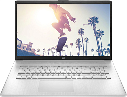 Ноутбук HP 17-cp3166mg Ryzen 7 7730U 16Gb SSD512Gb AMD Radeon Graphics 17.3" IPS FHD (1920x1080) FreeDOS silver WiFi BT Cam (802H9EA)