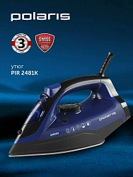 Утюг Polaris PIR 2481K 2400Вт синий/черный