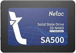 Накопитель SSD Netac SATA-III 128GB NT01SA500-128-S3X SA500 2.5"