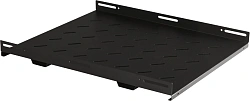 Полка стационарная Lanmaster TWT-CBB-S4-10/100 1U нагр.:100кг. 19" 730мм черный (упак.:1шт)