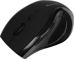 Мышь Defender Accura MM-295 черный оптическая 1600dpi беспров. USB 6but (52295)