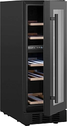 Винный шкаф Weissgauff WWCI-16 DB DualZone 1-нокамерн. (438723)