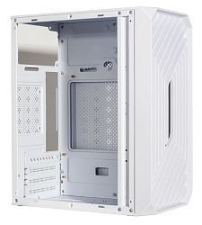 Корпус Accord ACC-265W белый без БП mATX 1x80mm 2x120mm 2xUSB2.0 1xUSB3.0 audio