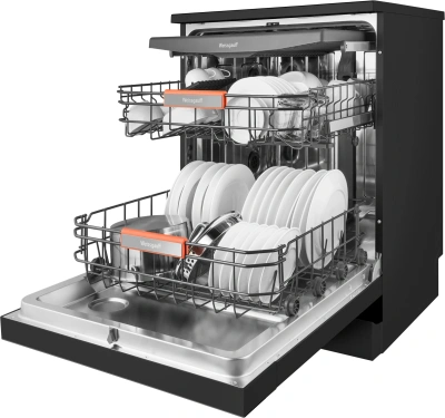 Посудомоечная машина Weissgauff DW 996 Touch Inverter Dual Fan Dry черный (полноразмерная)